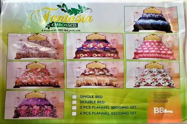 FANTASIA EMB FLANNEL DOUBLE BED 200*240